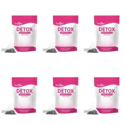 Energizing Herbal Tea Bags Dietary Supplement Peach Flavor Daily Wellness Energy Support for Adult Use 28 Tea Bags Pack